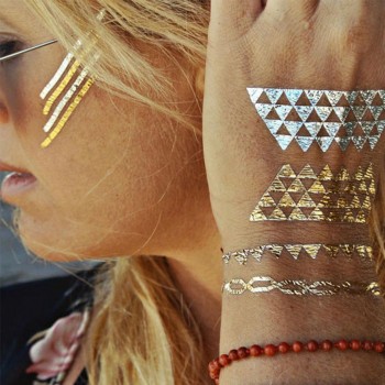 Metallic Tattoo Sticker Egypt