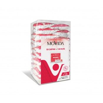 Zigarettenpapier 50 + Filter 130 "Movida"
